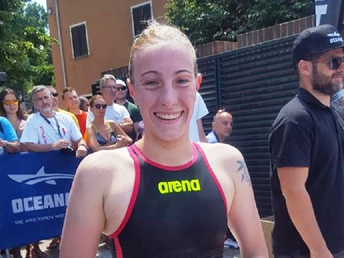Gherardini d'oro alla Lago d'Orta Marathon Swim