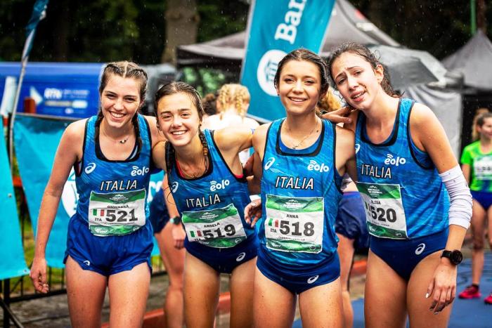 Selva oro iridato a squadre