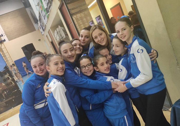 Successo per Asd Cusio Ginnastica nella 1a prova Aics di ginnastica ritmica 