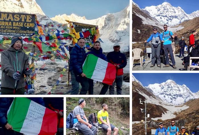 Il dottor Capriata porta Omegna sull'Annapurna