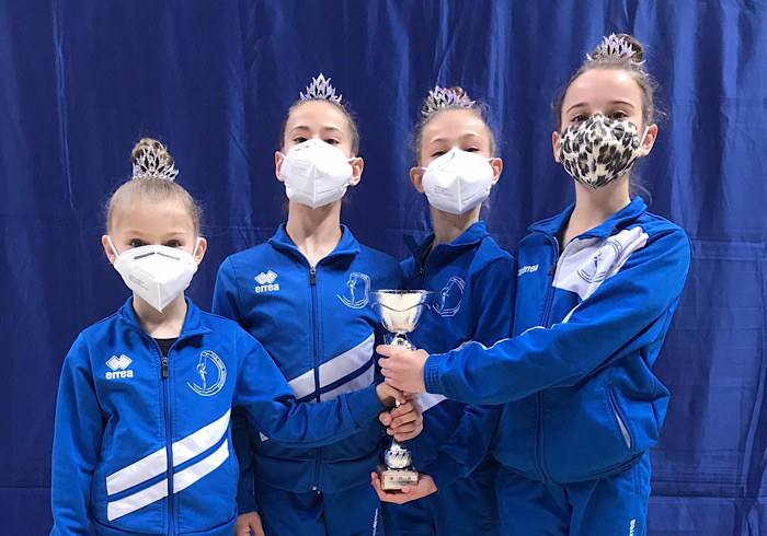 Argento al Campionato di Insieme Silver per Cusio Ginnastica