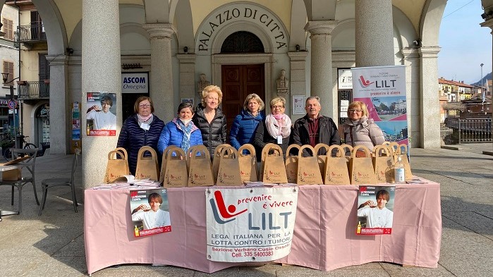 Omegna, LILT Vco in piazza per la Settimana Nazionale della Prevenzione Oncologica 2022