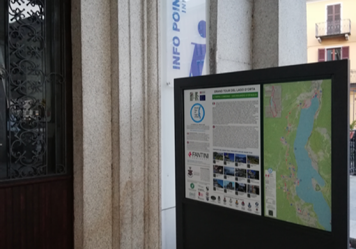 Grand Tour del Lago d’Orta: nuova cartellonistica a Omegna