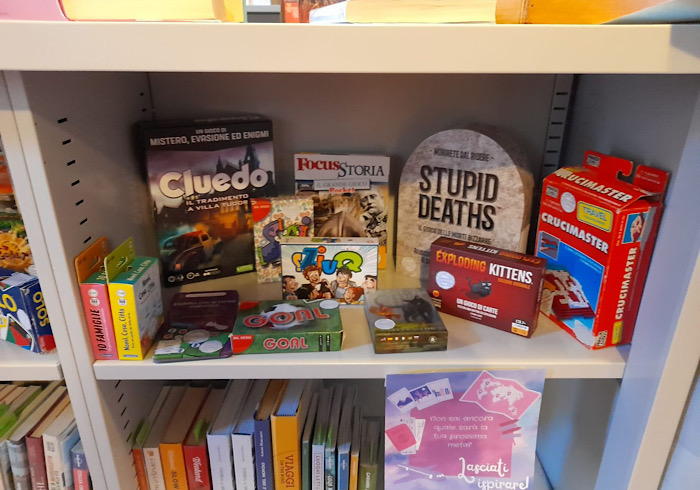 Giochi da tavolo in prestito alla biblioteca di Casale Corte Cerro