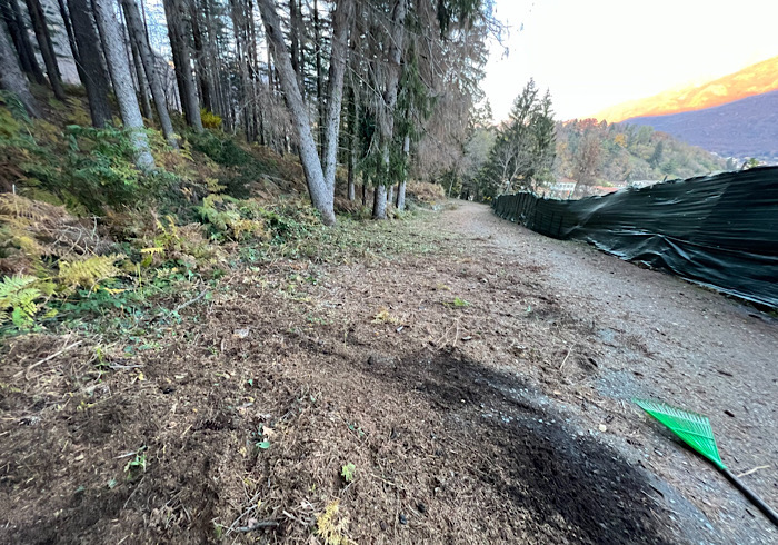 Omegna, sistemazione delle aree verdi di Monte Zuoli e San Fermo