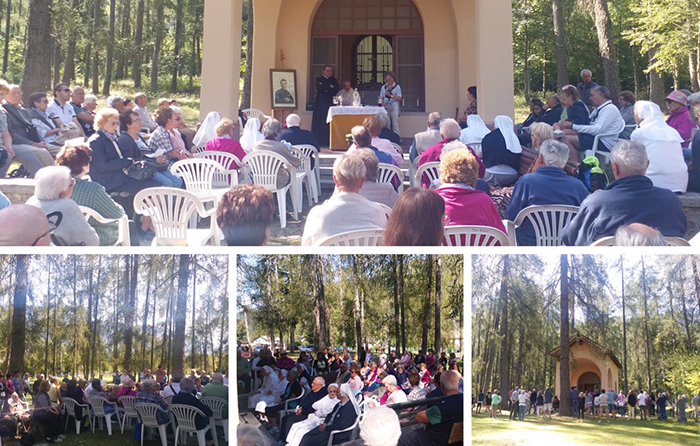 Anche i salesiani novaresi nella pineta di Druogno per ricordare Don Bosco