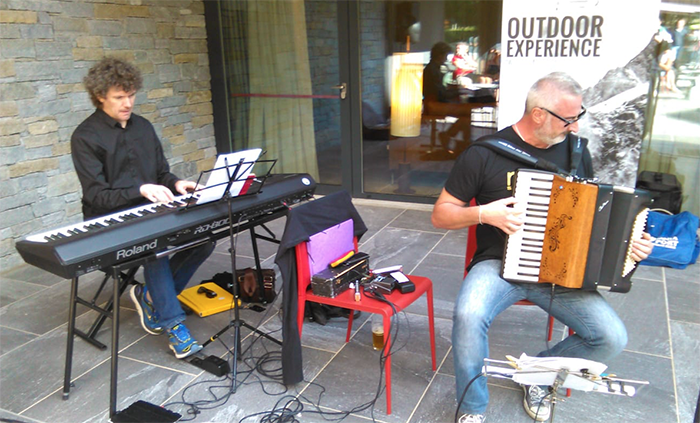 “Sando Jazz Outdoor Experience”: gran finale col duo De Aloe- Olzer