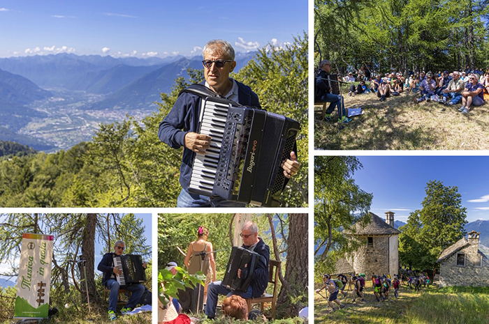  A Ferragosto “Musica in quota” raddoppia: Ciamporino e Foppiano di Crodo. Successo per la fisa di Scappini. Foto