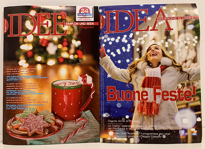 Ecco il numero di dicembre di IDEA, è già Natale!