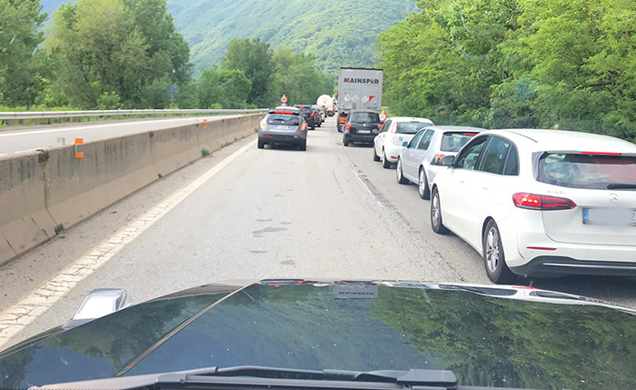 Code infinite sulla superstrada dell'Ossola
