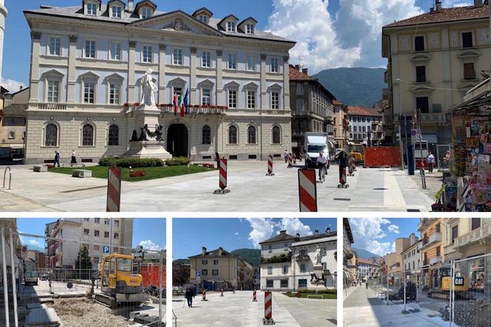 Domo: il punto sui lavori in centro città