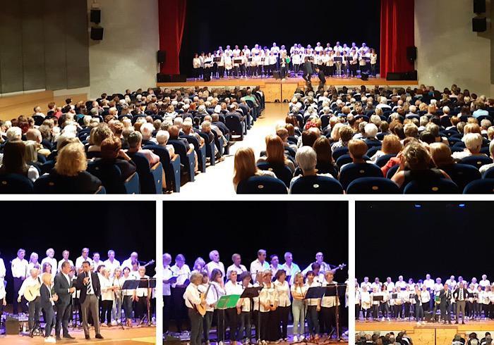 Villadossola, il concerto benefico del Coro blu fa il pieno di applausi 