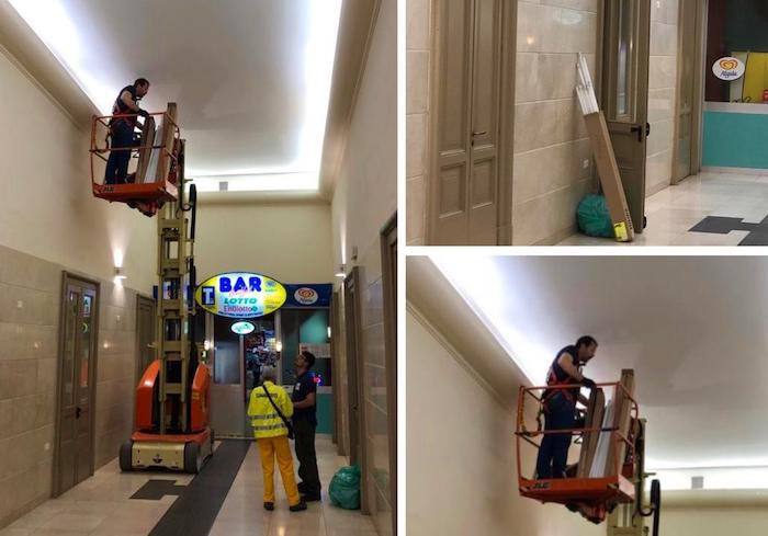 Luci non omogenee, si sostituiscono 200 neon alla stazione di Domo 