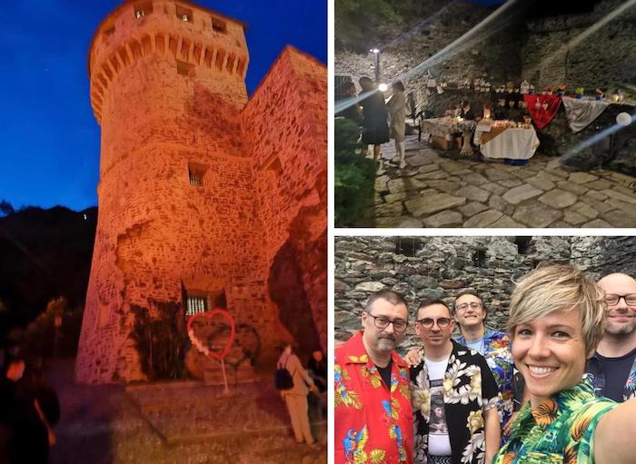 Vogogna, la notte romantica al Castello fa il pienone