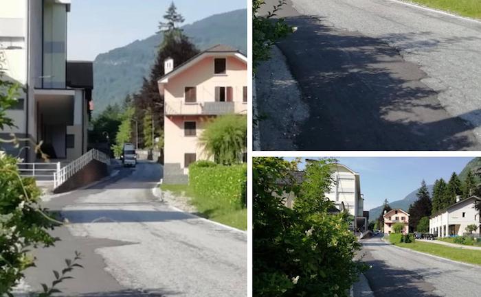 Crodo: statale sconnessa da tempo ed Enel non provvede ai lavori, la protesta del sindaco  