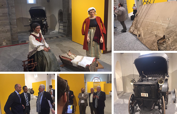 Ecco in anteprima l'allestimento della mostra dedicata al Futurismo a Domodossola. Video e Foto