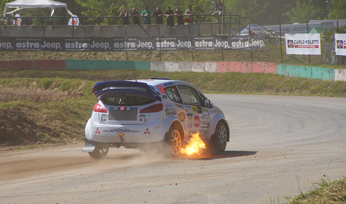 Campionato Italiano RX a Maggiora: una Q1 infuocata. Terzo il vigezzino Di Pietro