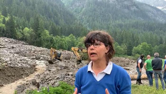 Frana Formazza, si lavora allo svuotamento del vallo, il sindaco: lavoro lungo, gli evacuati torneranno ripristinata la sicurezza 