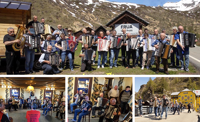 Festa a Formazza per il settimo raduno delle fisarmoniche