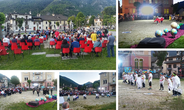 Festa di fine anno con gli alunni di Malesco con "Ritmi del Mondo". Fotogallery