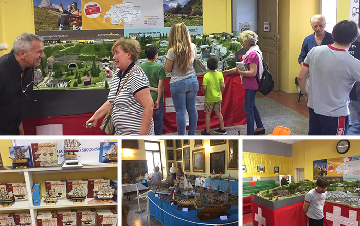 Inaugurata a Domo la mostra di modellismo alla Soms