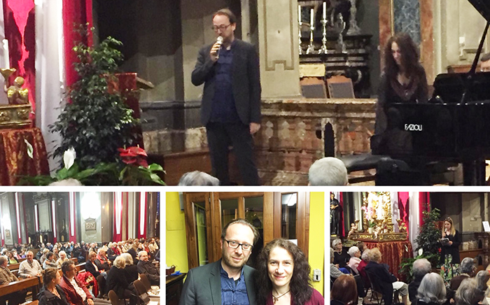 Roberto Prosseda e Alessandra Ammara incantano in Collegiata. Videointervista