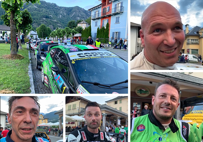 Rally delle Valli Ossolane: a metà della 55^ edizione i videocommenti degli equipaggi ed il video della Cannobina
