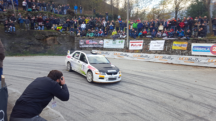 Stefano Serini in gara al 55° Rally delle Valli Ossolane. Videointervista