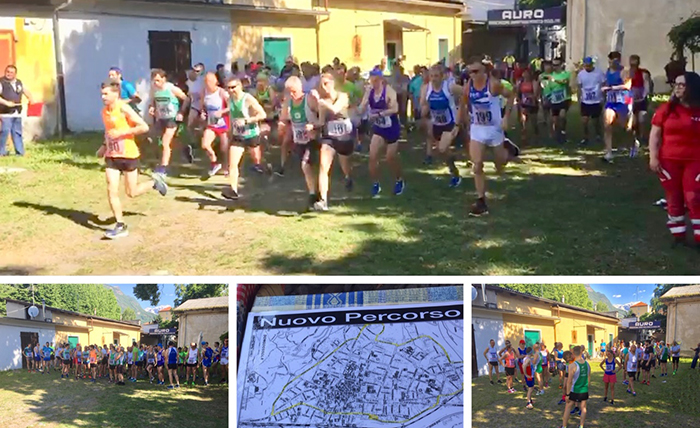 Nuovo percorso cittadino per la Stradom, 90 partecipanti. Video