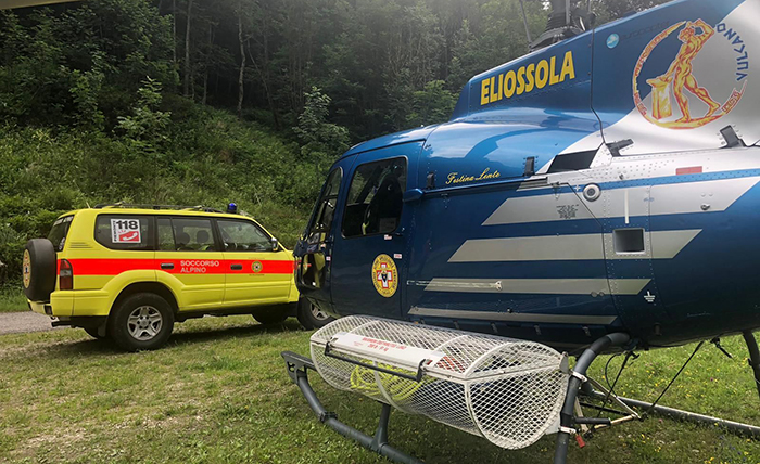Recuperato il corpo dell'alpinistra precipitato sul Monte Rosa