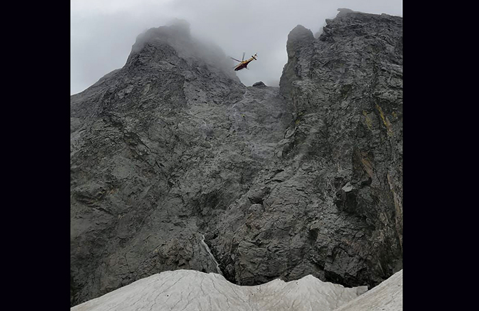 Alpinista in difficoltà sul Monte Rosa, Soccorso alpino e Sagf in azione per salvarlo