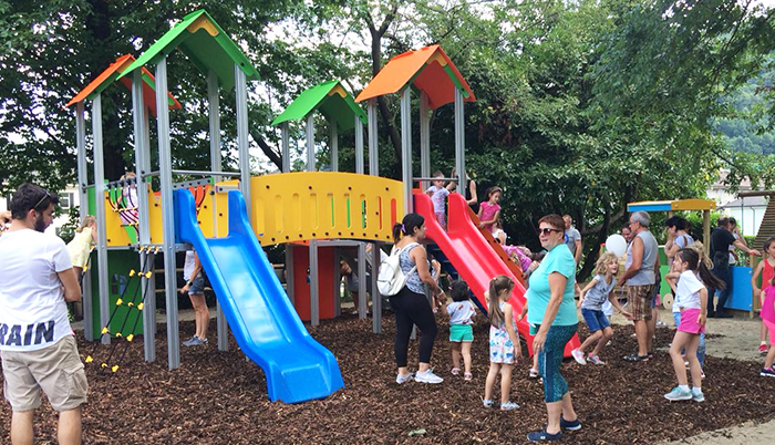 Villa: inaugurato il parco giochi inclusivo - Fotogallery e video 