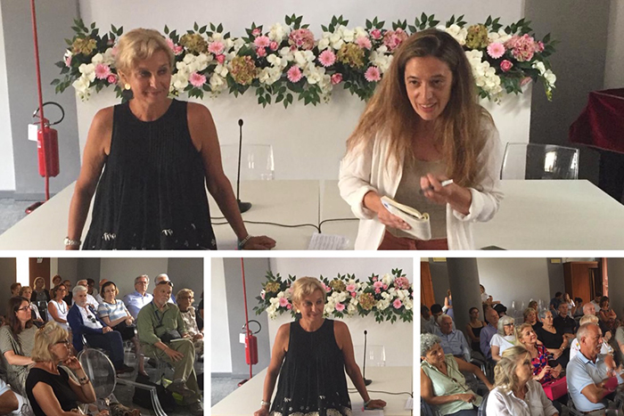 "Due Volte Gala", presentato il nuovo romanzo di Paola Caretti. Video
