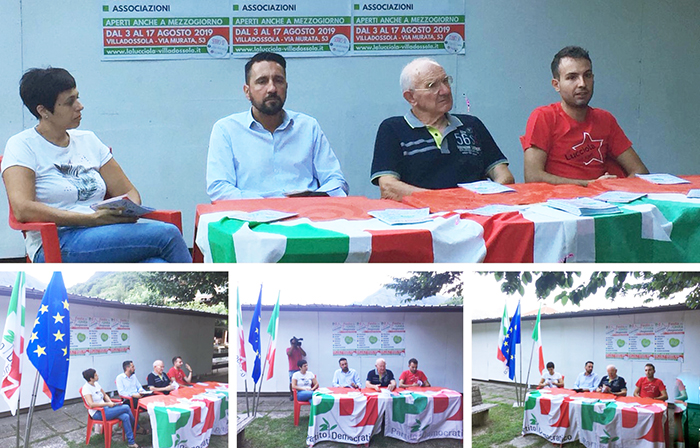 Presentata la 74^ Festa de L'Unità "La Lucciola". Ricco programma di dibattiti ed eventi. Video