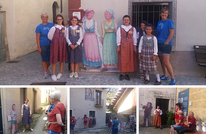 Piace a Malesco il percorso “Facciamo rivivere il paese”, 39 pannelli per abbellire il borgo. Foto