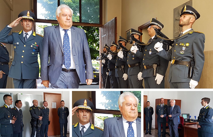 I complimenti del Prefetto alle Fiamme Gialle di Domodossola per gli arresti e sequestri di droga