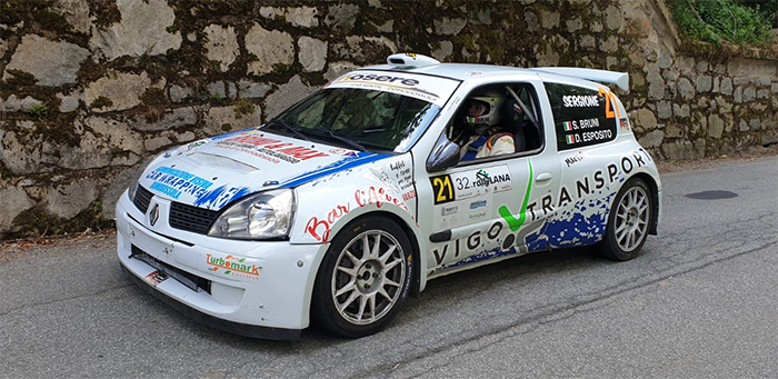 Rally della Lana bene gli ossolani Bruni- Esposito, primi in super 1600. Video