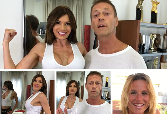 Videoappello di Rocco Siffredi per la cena benefica per l'urologia: “Partecipate”. In Antrona anche l'attrice Michelle Ferrari: “Venite tutti!”