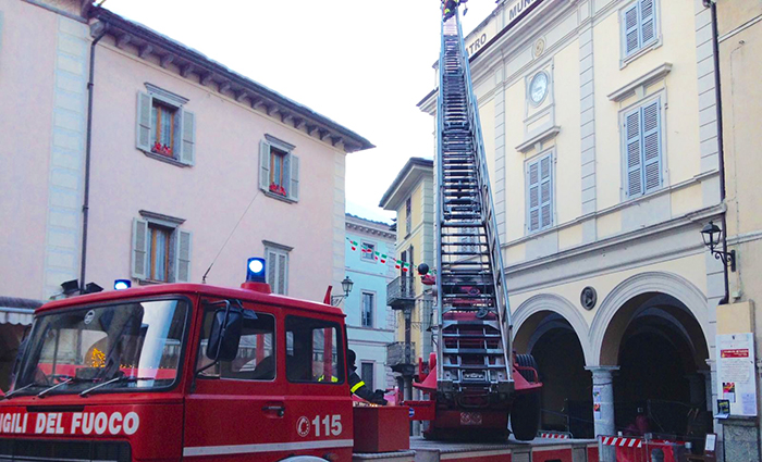 Gatto incastrato nella finestra, i vigili del fuoco tentano inutilmente di salvarlo