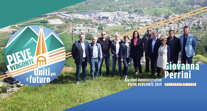 Comuni al voto. Pieve Vergonte, ecco la lista per Giovanna Perrini sindaco 
