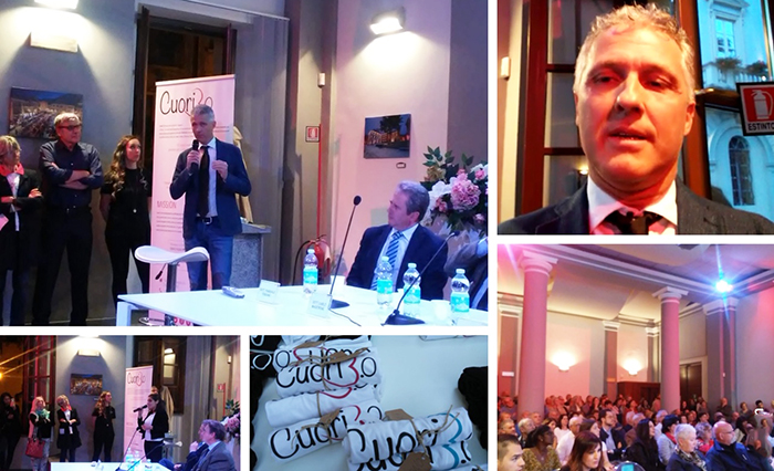 Serata per la donazione di organi, intervento del luminare Andrea Audo. Il racconto della trentenne ossolana che ha subito due trapianti di cuore. Video