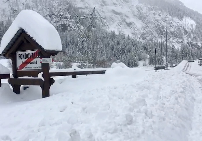 Riaperta la strada per Canza e Riale 