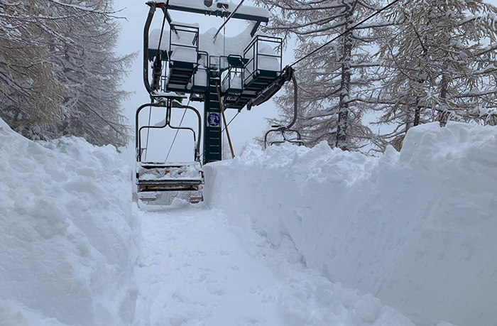 Meteo: mai cosi tanta neve sulle Alpi dal 2003