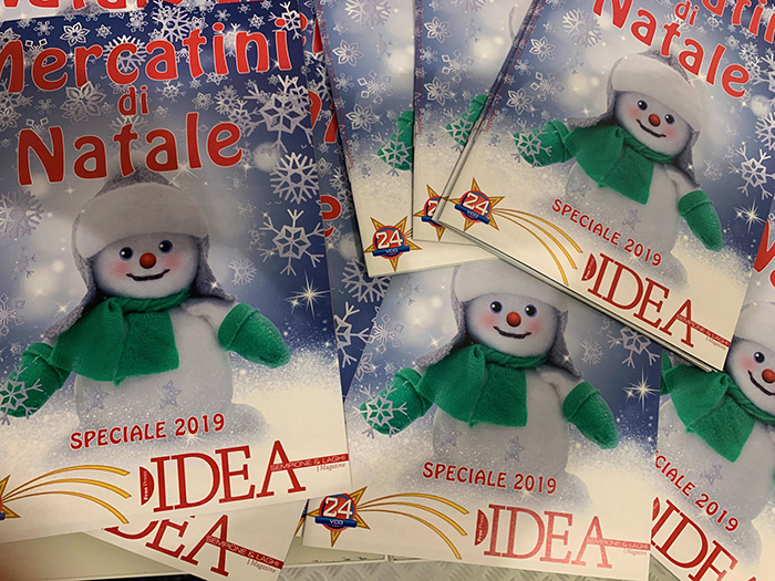 In distribuzione il nostro "Speciale Mercatini di Natale", il depliand con tutte le iniziative del Vco ed aronese