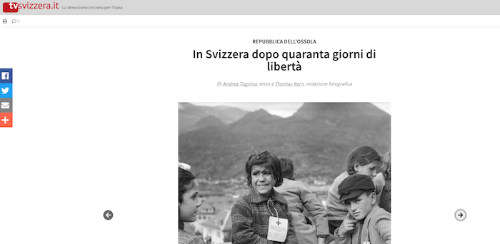 Le foto di quei bimbi ossolani accolti in Svizzera 75 anni fa