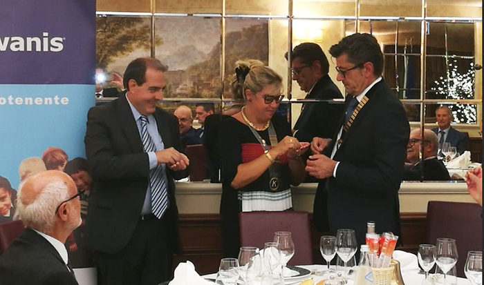 Marcello Bologna nuovo presidente del Kiwanis Club di Domodossola