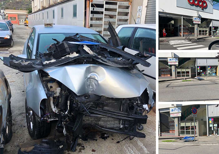 Erano in tre sull'auto schiantatasi contro il palo a Domodossola. Portati al Dea, con lievi contusioni