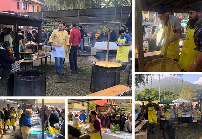 La Polenta di Beura (e non solo) in tutte le salse alla Sagra di Cuzzego. Fotogallery