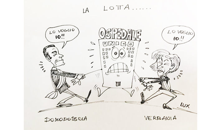 L'Ospedale Unico del Vco visto da Carlo Lux