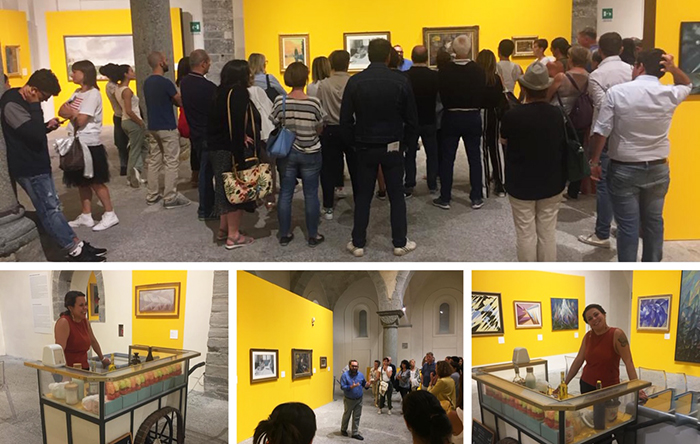  Piace a Domo il "gelato futurista" alal mostra su Balla-Boccioni- Depero